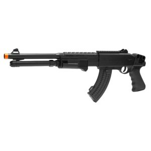 See Airsoft Shotgun 1 Spring Pump Action Saiga-12 AK Shotgun FPS-250 Pistol Grip Airsoft Gun
