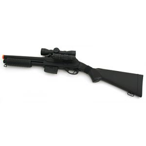 See Airsoft Shotgun 1 Spring Shotgun FPS-200, Scope Airsoft Gun