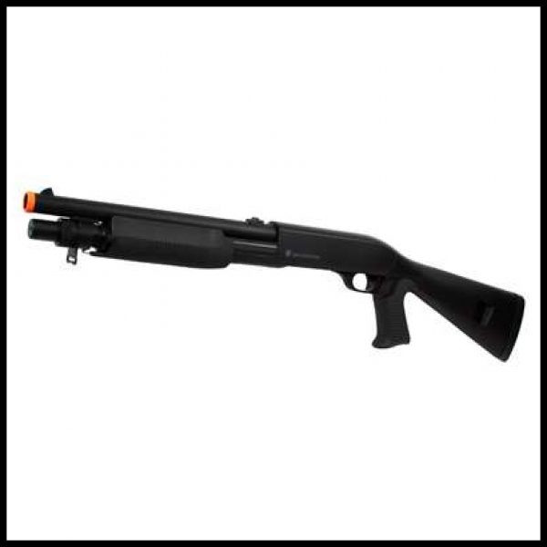 See Airsoft Shotgun 2 Spring Smith And Wesson Multi-Shot Shotgun FPS-320 Full Stock Airsoft Gun