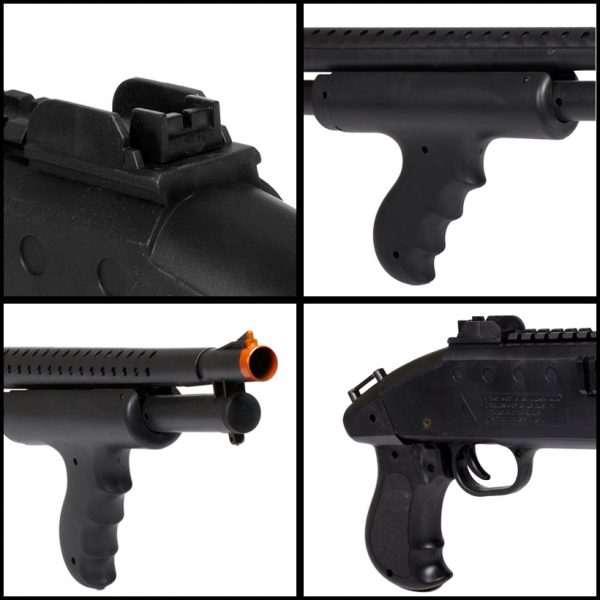 See Airsoft Shotgun 2 Spring Tactial M590B FPS-300 Airsoft Shotgun