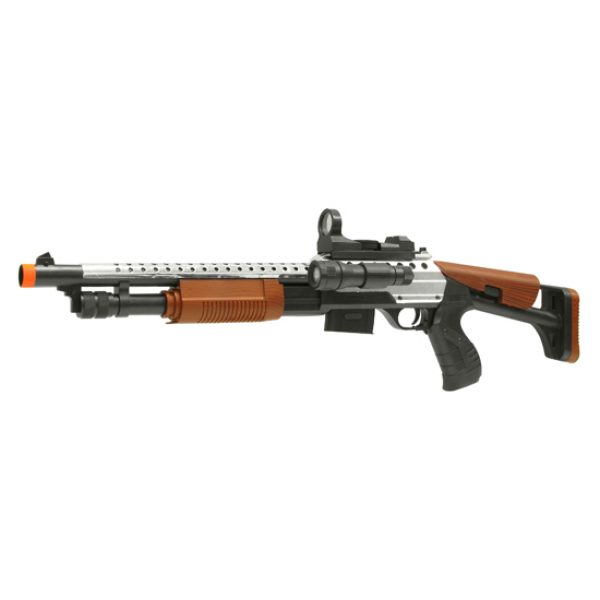 See Airsoft Shotgun 1 Spring Tactical M515 Pump Action Shotgun FPS-200 Flashlight Airsoft Gun