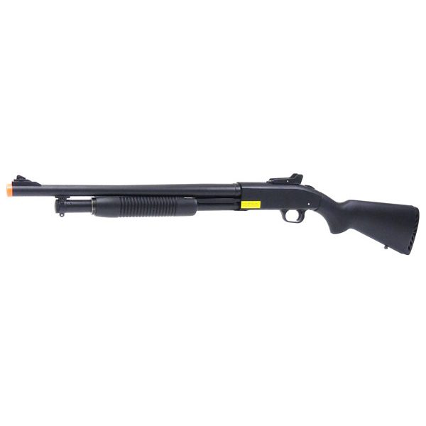See Airsoft Shotgun 1 Green Gas BE M500 5-Shot Burst FPS-590 Airsoft Shotgun