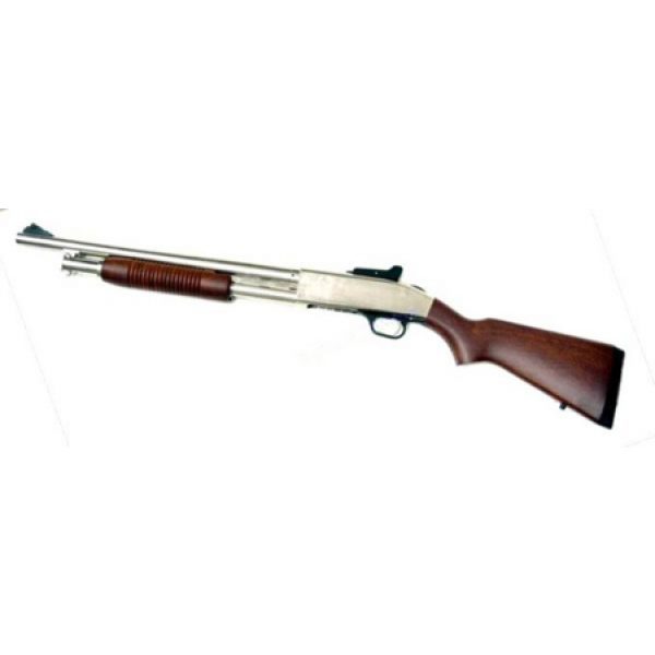 See Airsoft Shotgun 1 Green Gas Marushin Clone M500 Style 300 FPS 8mm Airsoft Shotgun