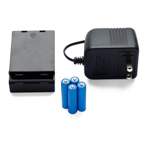See Airsoft Battery 1 350mAh AAA 1.2V Ni-Cd Battery Four Pack with Wall Charger