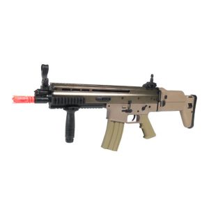 See Airsoft Rifle 1 D-Boys MK16-L Rifle Tan FPS-420 Electric Airsoft Gun
