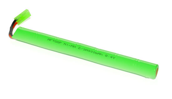 See Airsoft Battery 1 900mAh 8.4V NiMH Small Tamiya Connector Airsoft Stick Battery Pack