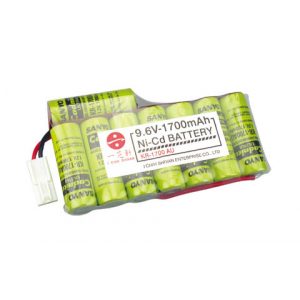 See Airsoft Battery 1 ICS 9.6V 1700mAh NiCd Small Type Airsoft Battery