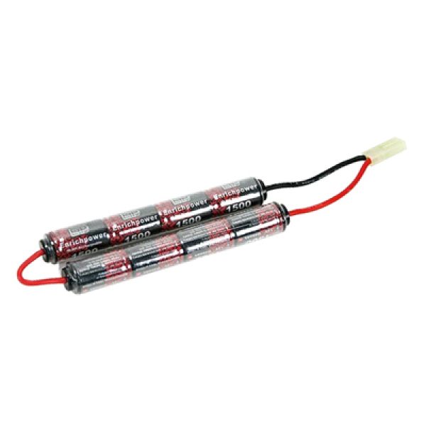 See Airsoft Battery 1 ICS Airsoft 9.6V 1500mAh Ni-Mh Small Type Battery