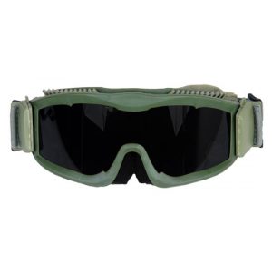 See Airsoft Mask 1 Lancer Tactical OD Green CA-223G Airsoft Safety Goggles with 3 Lenses