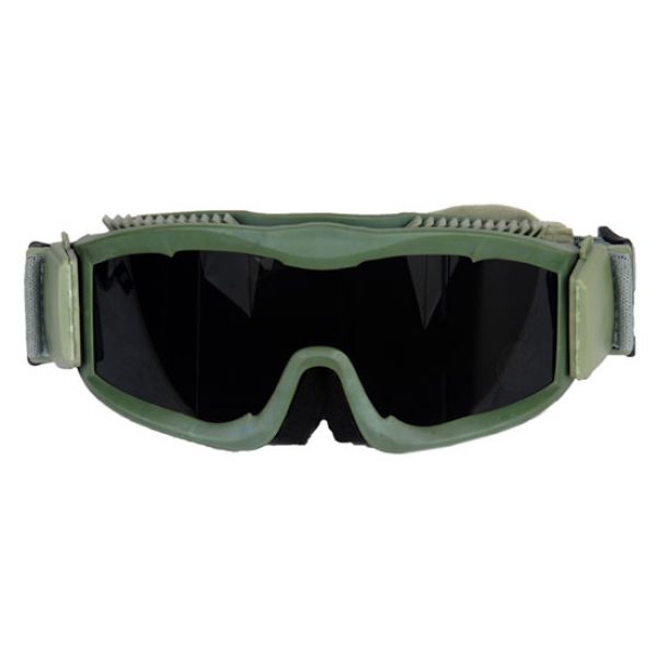 See Airsoft Mask 1 Lancer Tactical OD Green CA-223G Airsoft Safety Goggles with 3 Lenses
