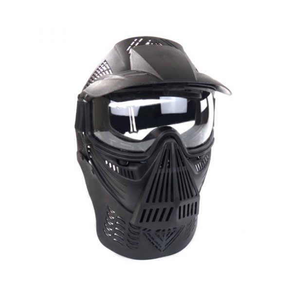 See Airsoft Mask 1 P-Force Recticular Full Face Lens Black Airsoft Mask