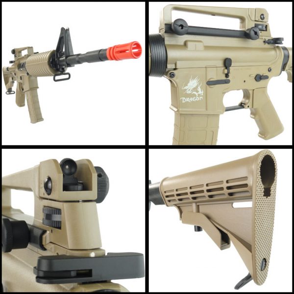 See Airsoft Rifle 2 Dragon SRC Lightning Sports Series AE-SR4-101TW FPS-430 Electric Airsoft Rifle