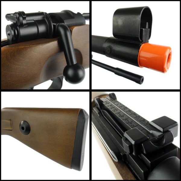 See Airsoft Rifle 2 G&G Top Tech Advanced G980 Sniper Rifle FPS-380 CO2 Airsoft Gun