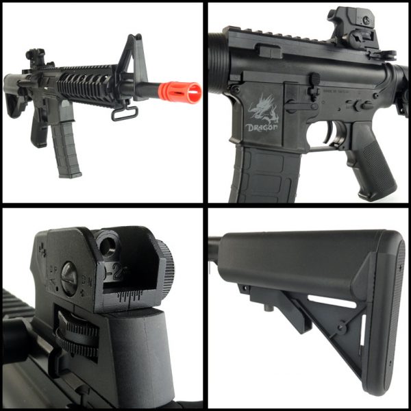 See Airsoft Rifle 2 Dragon SRC Lightning Sports Series AE-SR4-104 FPS-430 Electric Airsoft Rifle