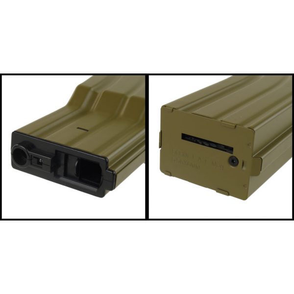 See Airsoft Magazine 2 Echo1 M4 FAT 850 Round Tan Airsoft Magazine