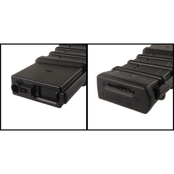 See Airsoft Magazine 2 G&G Airsoft Hi-Cap Thermold Mag For M16