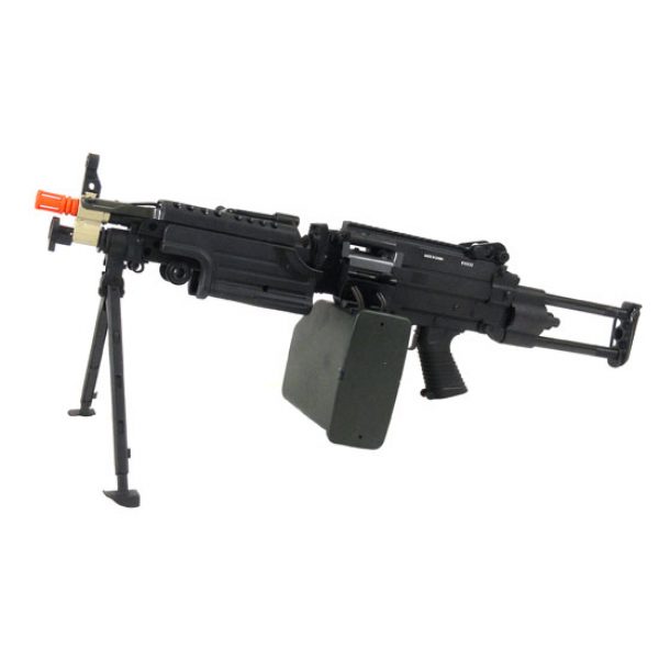 See Airsoft Rifle 1 Electric A&K M249 Para FPS-380 Airsoft SAW Machine Gun