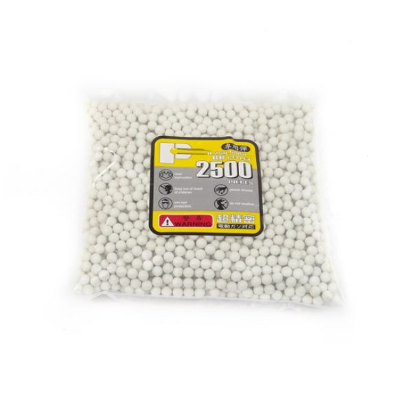 See Airsoft BB 1 2500 White P-Force 0.25g Airsoft BBs