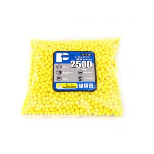 See Airsoft BB 1 2500 Yellow P-Force 0.12g Airsoft BBs