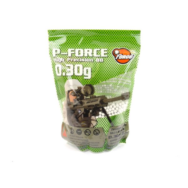 See Airsoft BB 1 3300 White P-Force Premium 0.30g Airsoft BBs