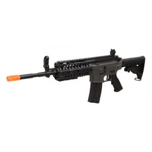 See Airsoft Rifle 1 Electric A&K M4 S-System Assault Rifle FPS-360, Collapsible Stock, RIS Airsoft Gun