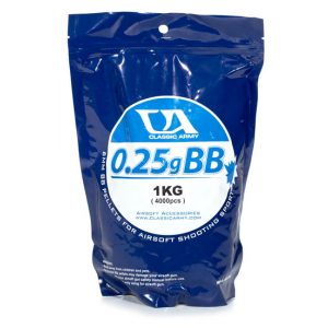 See Airsoft BB 1 4000 White Classic Army .25g Airsoft BBs