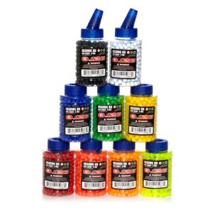 See Airsoft BB 1 500 UK Arms .12g Airsoft BBs with Quickload Container