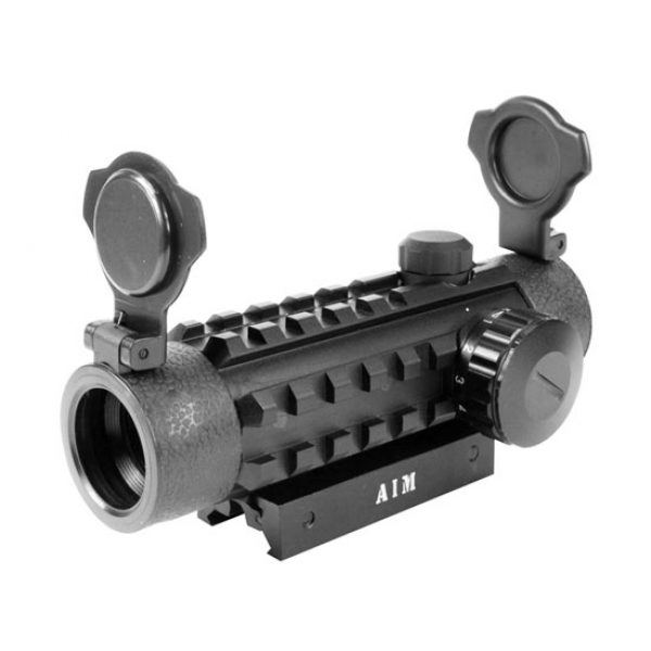 See Airsoft BB 1 Aim Sports 1x25 Dual Illuminated Reticles Airsoft Scope