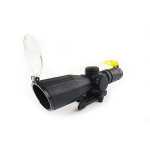 See Airsoft BB 1 Aim Sports 3-9x42 Dual Illuminated Red/Green Armored QRM Mil-Dot Airsoft Scope