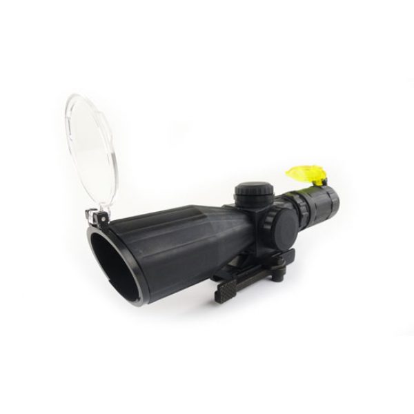 See Airsoft BB 1 Aim Sports 3-9x42 Dual Illuminated Red/Green Armored QRM Mil-Dot Airsoft Scope