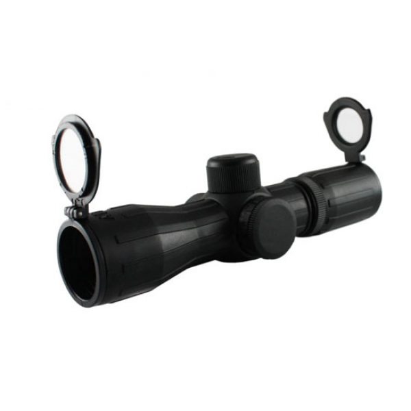 See Airsoft BB 1 Aim Sports 4x30 Red & Green Illuminated Rubber Coated Compact Airsoft Scope