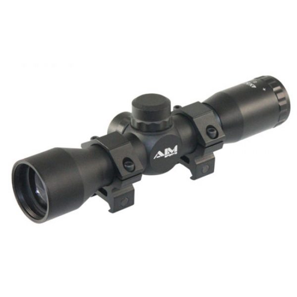 See Airsoft BB 1 Aim Sports 4x32 Combat Mil-Dot Airsoft Scope