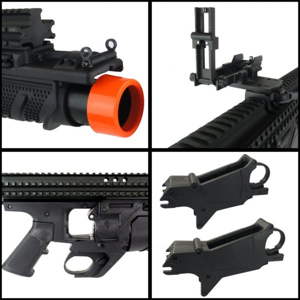 See Airsoft BB 2 Green Gas EGLM CA-02B Airsoft 40mm Grenade Launcher