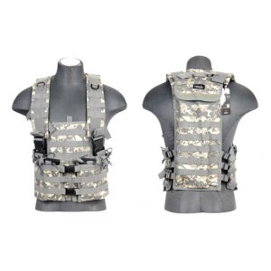 See Airsoft BB 1 Lancer Tactical ACU CA-309A M4 Airsoft Molle Chest Rig