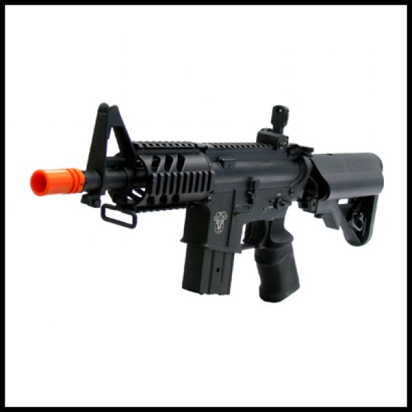 See Airsoft Rifle 2 Electric AGM Metal CQB M4 Rifle FPS-350 Collapsible Stock Airsoft Gun