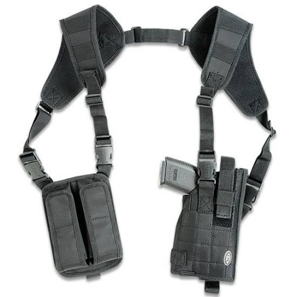 See Airsoft Holster 1 UTG Sport Tactical Law Enforcement Vertical Shoulder Holster Black Airsoft Gun Accessory