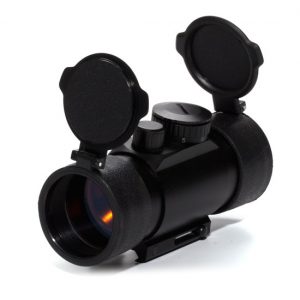 See Airsoft Gun Sight 1 NcStar DTB145 1x45 Weaver Base Red Dot Airsoft Sight