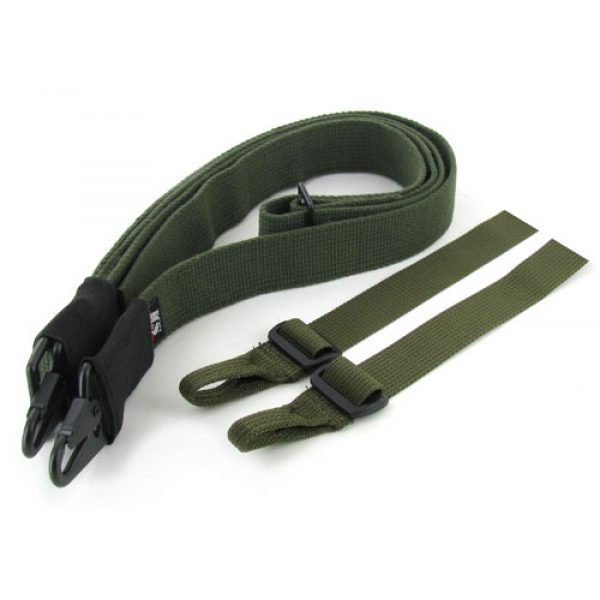 See Airsoft Accessory 1 ICS Multi-Purpose 3 Point Tactical Rifle Sling Olive Green Airsoft Gun Accessory