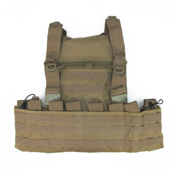 See Airsoft Accessory 1 King Arms Combat Tan Airsoft Tactical Vest