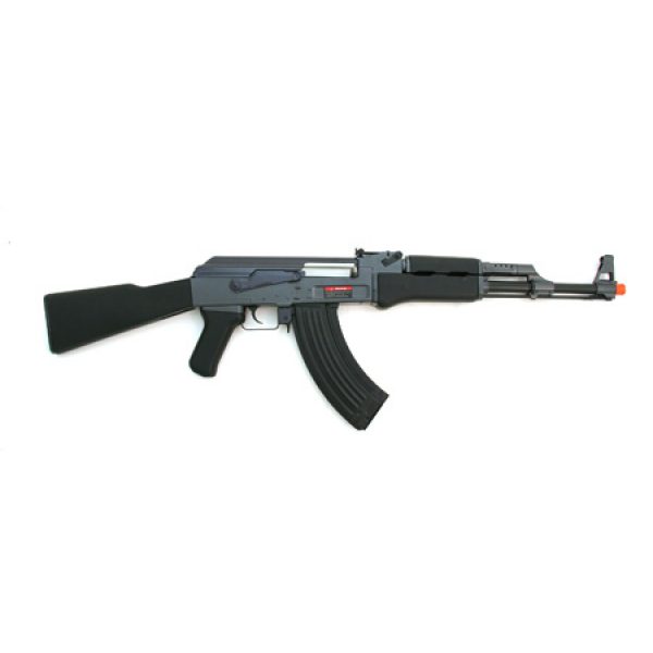 See Airsoft Rifle 1 Electric AK 47 Rifle, FPS-290, Automatic, Black Metallic Airsoft Gun