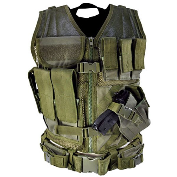 See Airsoft Accessory 1 NcStar Airsoft CTV2916 Large Tan Black Tactical Vest