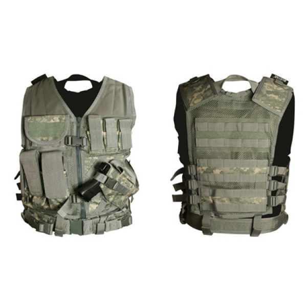 See Airsoft Accessory 1 NcStar Airsoft CTV2916D Digital Camo Tactical Vest