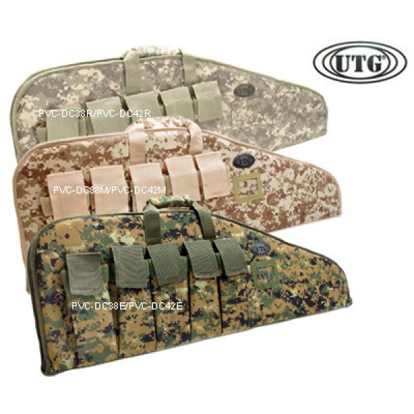 See Airsoft Accessory 1 UTG Deluxe 38x12 Army Universal Digital Pattern Tactical Airsoft Gun Case