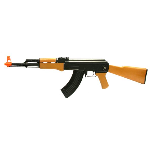 See Airsoft Rifle 1 Electric AK47 Rifle FPS-200 Full Stock Airsoft Gun