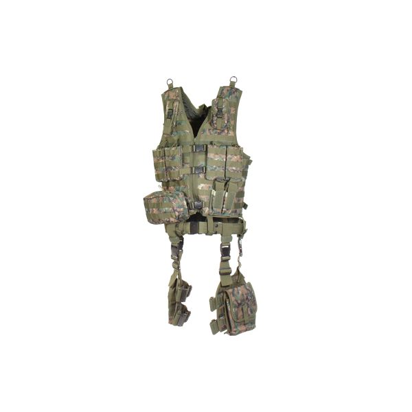 See Airsoft Accessory 1 UTG Sport Ultimate Tactical Gear 10 Piece Complete Kit Woodland Digital Airsoft Gun Accessory