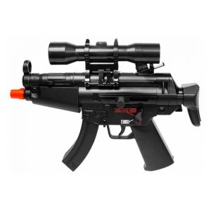 See Airsoft Rifle 1 Electric And Spring Combat Zone Mini-5 Black FPS-130 Airsoft Gun