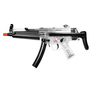 See Airsoft Rifle 1 Electric And Spring H&K MP5 Navy Rifle Clear FPS-250 Airsoft Gun
