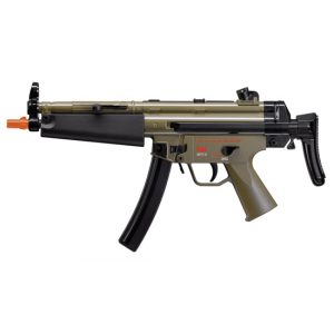 See Airsoft Rifle 1 Electric And Spring H&K MP5 Navy Rifle Tan FPS-250 Airsoft Gun