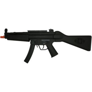 See Airsoft Rifle 1 Electric Assault MP5A4 AEG FPS-250 Laser Sight, Tactical Light Airsoft Gun