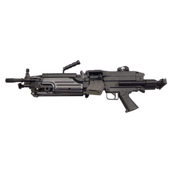 See Airsoft Rifle 1 Electric Classic Army M249 Paratrooper AEG FPS-420 Airsoft Gun with Box Magazine